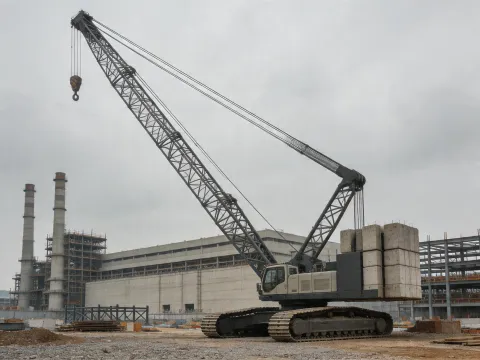 Demag crawler crane