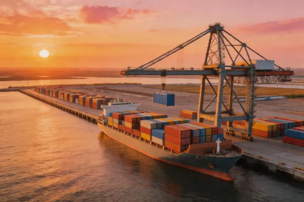 Port crane