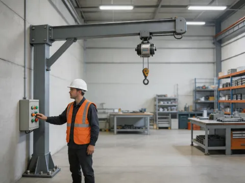 Demag jib crane