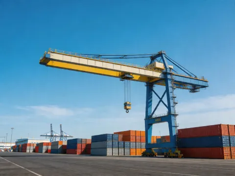 Demag gantry crane